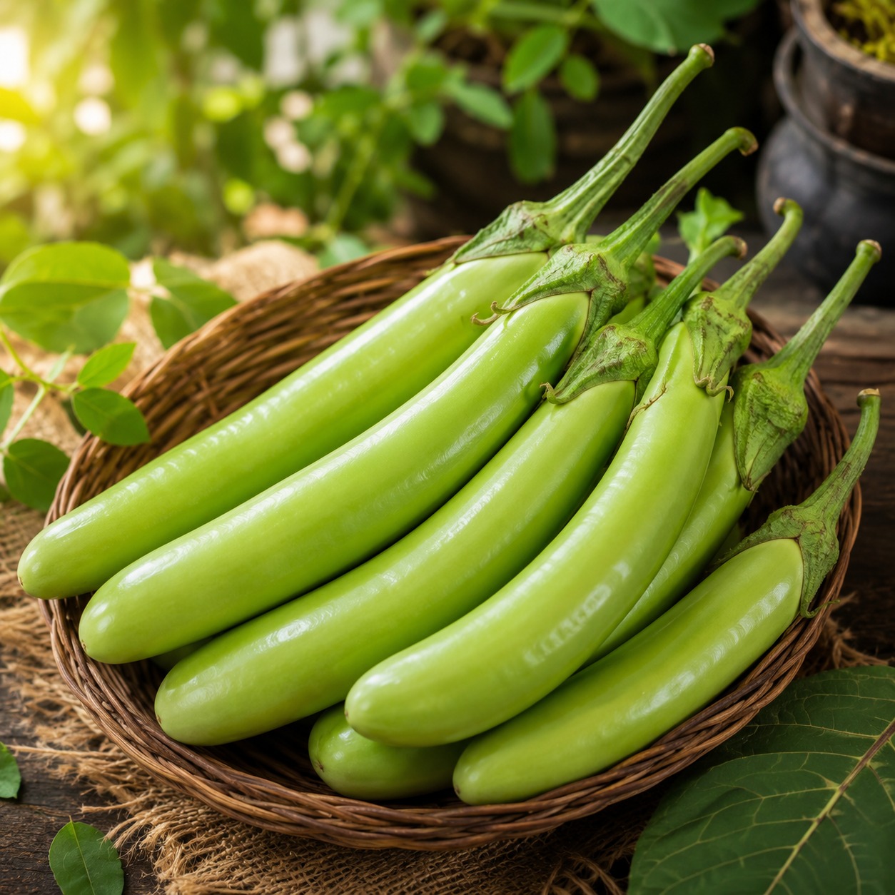Brinjal Long Green